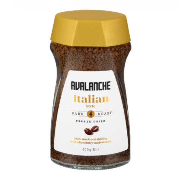 avalanche italian freezed dried coffee